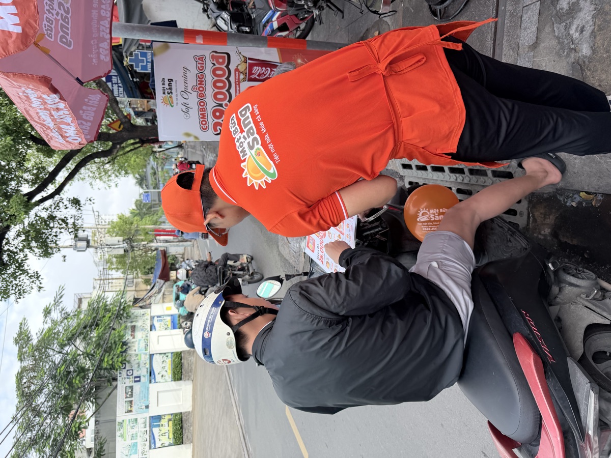 Khai trương điểm bán Một Bữa Sáng
