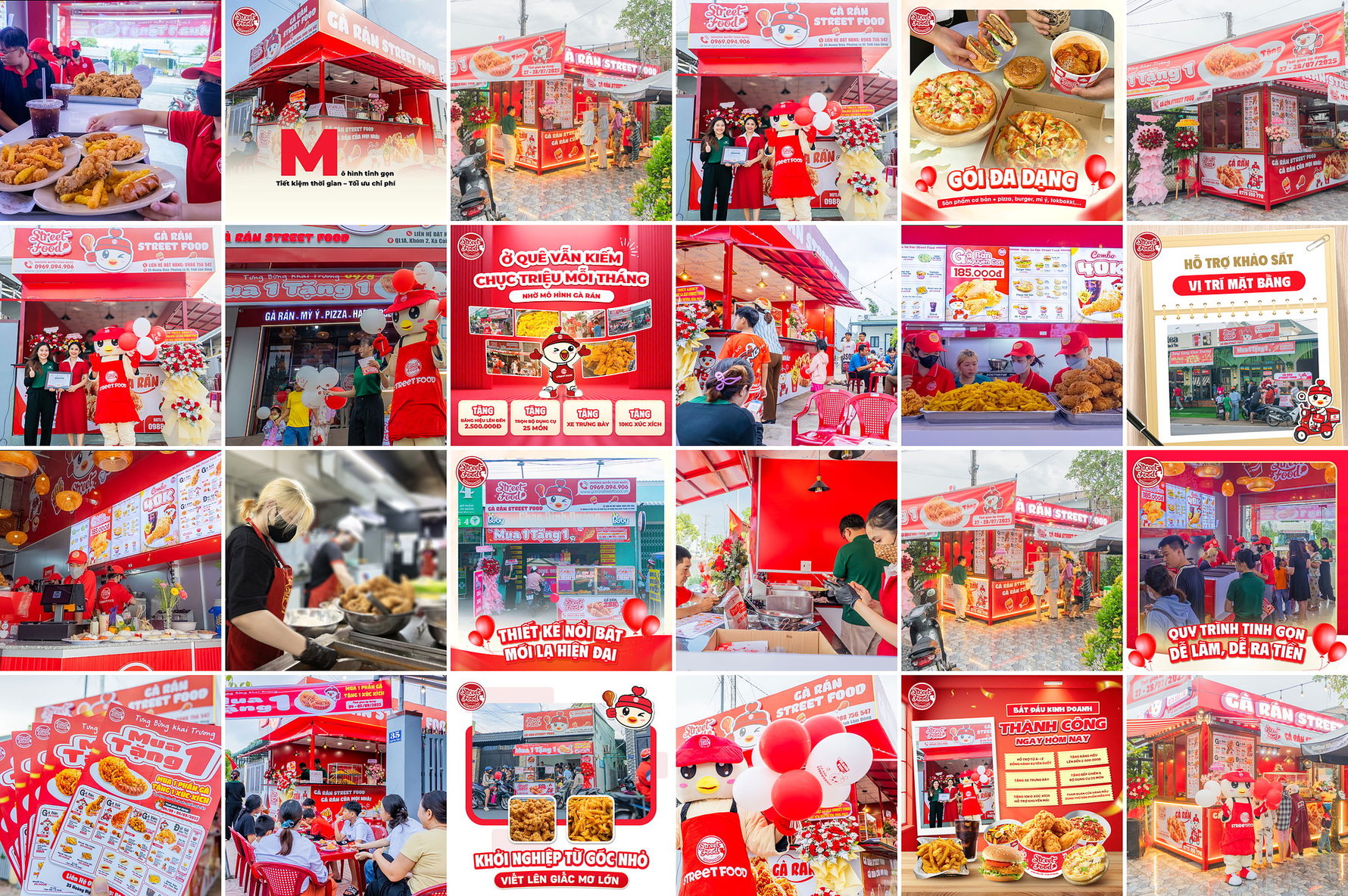 Hàng trăm cửa hàng trong hệ thống Vũ Thiên Group
