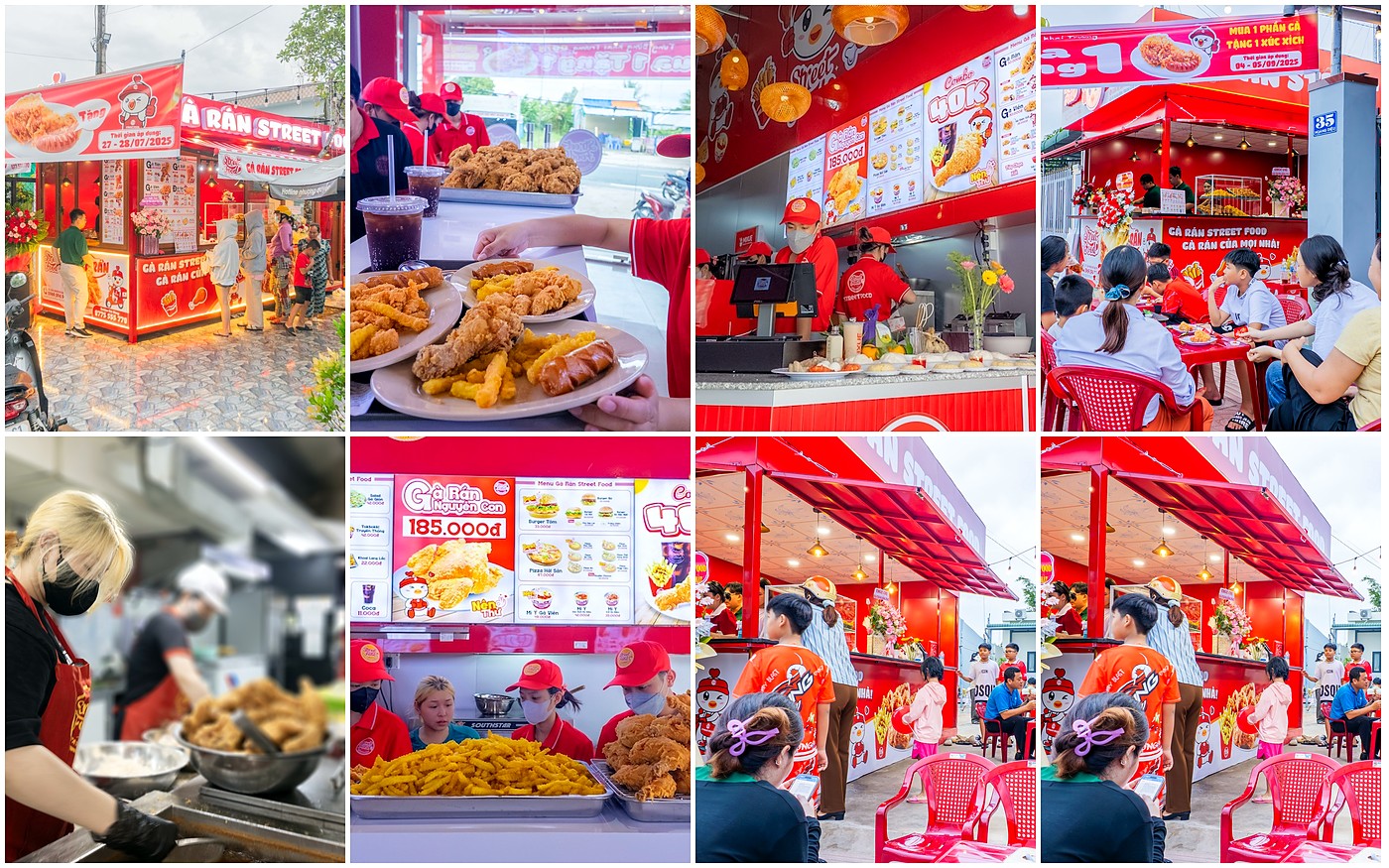 Lễ khai trương một cửa hàng Street Food
