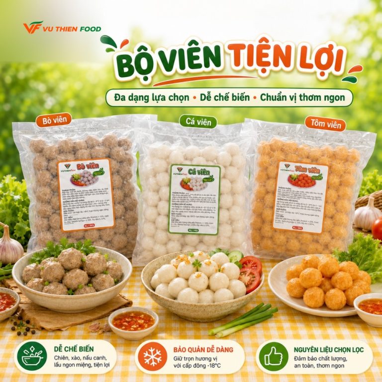 Cá Viên đông lạnh